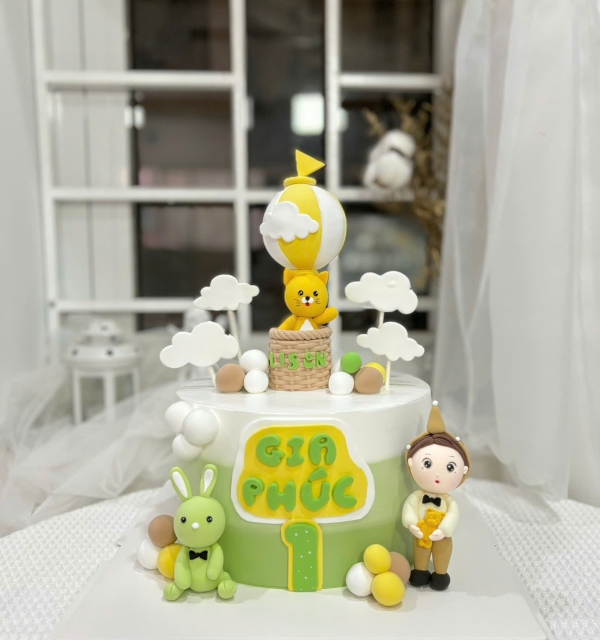 Bánh Kem Tạo Hình Bé Trai