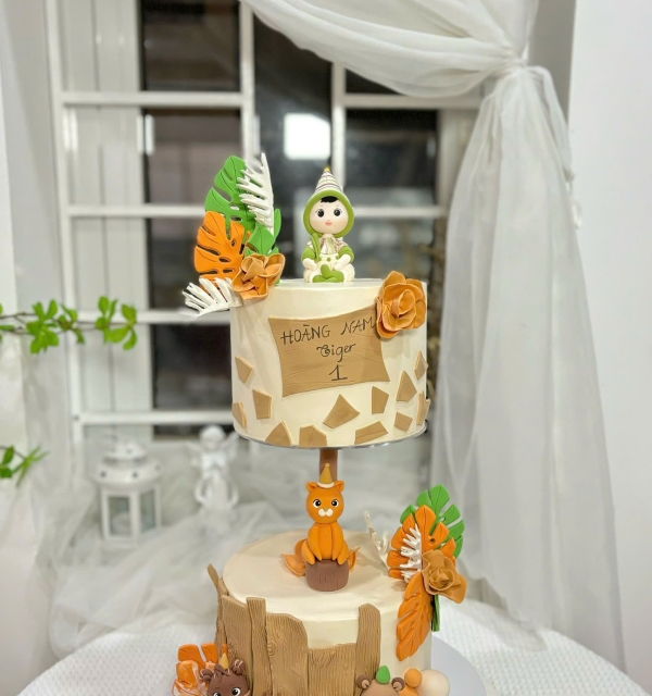Bánh Kem Tạo Hình Bé Trai
