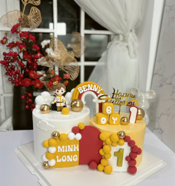 Bánh Kem Tạo Hình Bé Trai