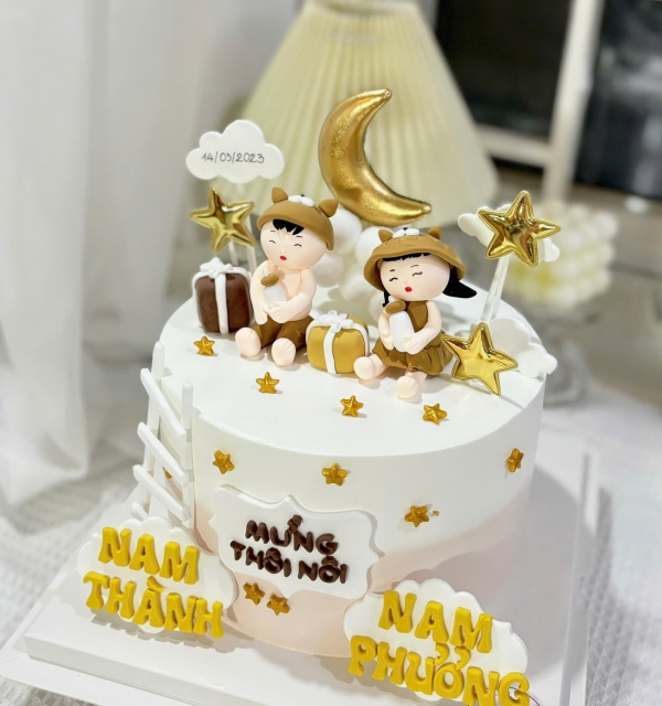 Bánh Kem Tạo Hình Bé Trai
