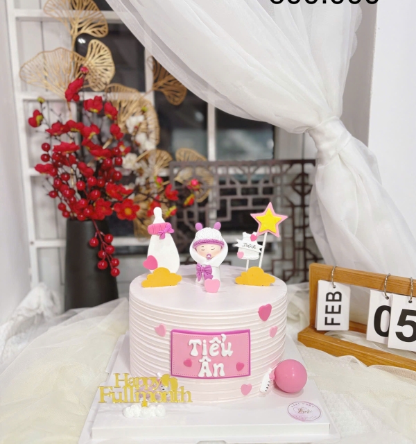 Bánh Kem Tạo Hình Bé Gái