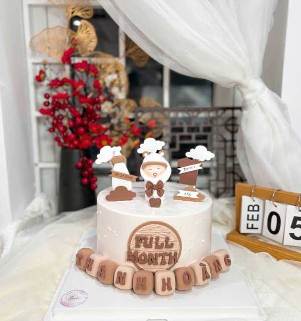 Bánh Kem Tạo Hình Bé Trai
