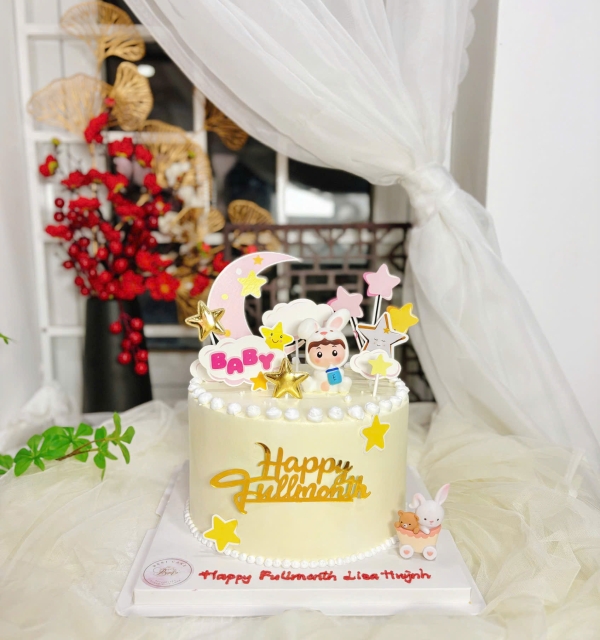 Bánh Kem Trang Trí Phụ Kiện Bé Trai