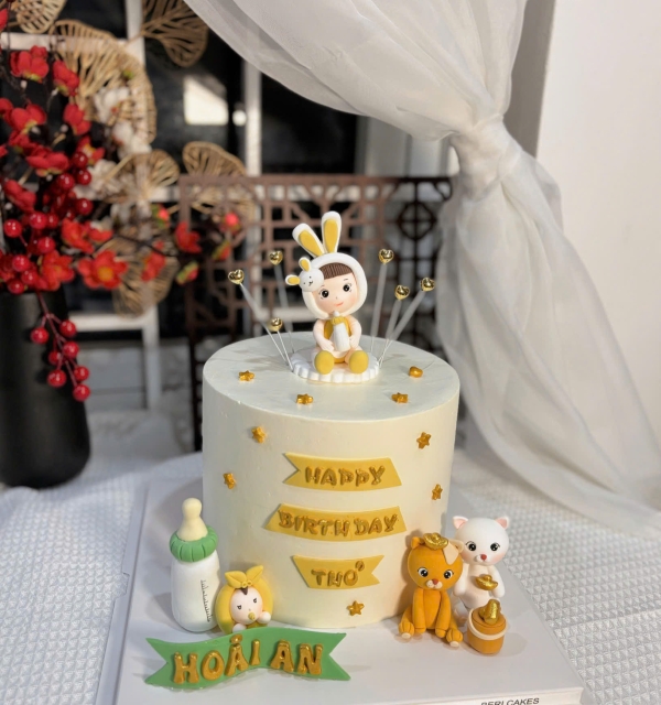 Bánh Kem Tạo Hình Bé Trai