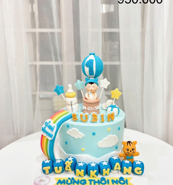 Bánh Kem Tạo Hình Bé Trai