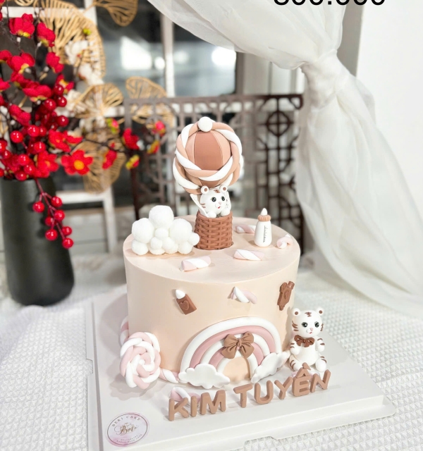 Bánh Kem Tạo Hình Bé Gái