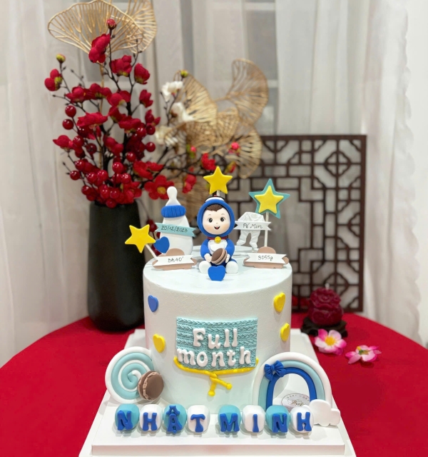 Bánh Kem Tạo Hình Bé Trai