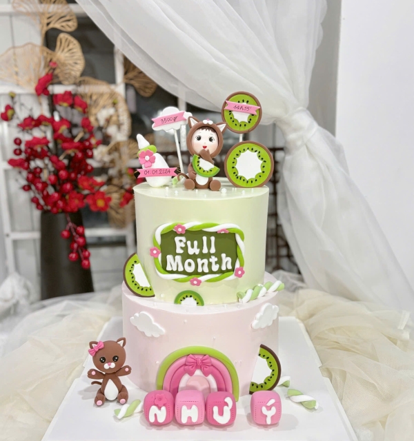 Bánh Kem Tạo Hình Bé Gái