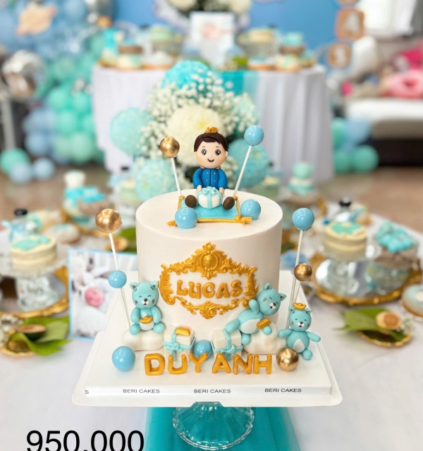 Bánh Kem Tạo Hình Bé Trai