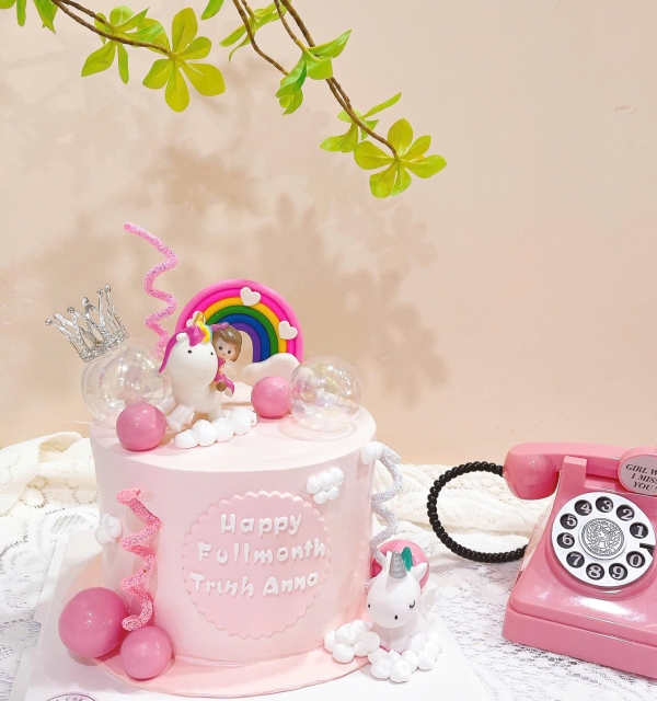Bánh Kem Trang Trí Phụ Kiện Bé Gái 