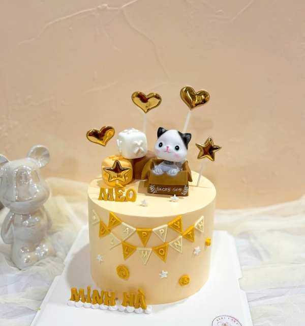 Bánh Kem Trang Trí Phụ Kiện Bé Gái 