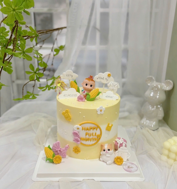 Bánh Kem Trang Trí Phụ Kiện Bé Trai