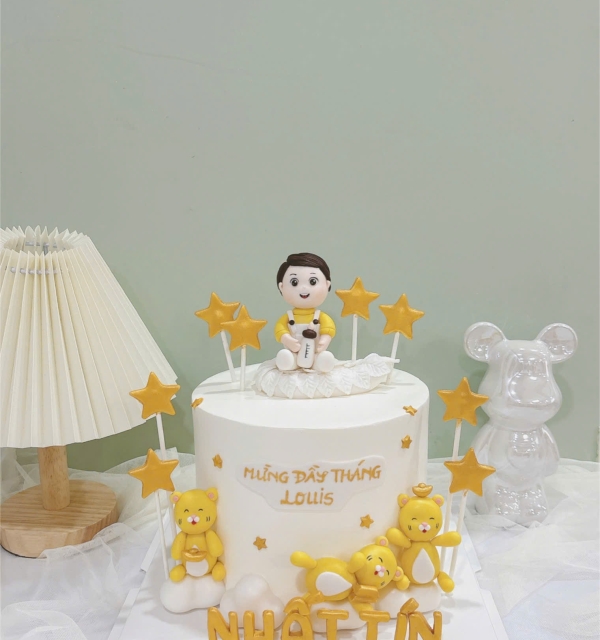 Bánh Kem Tạo Hình Bé Trai