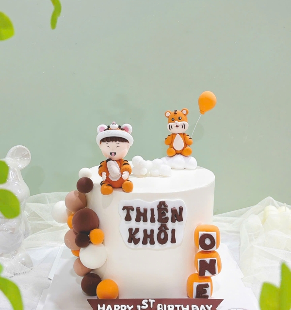 Bánh Kem Tạo Hình Bé Trai