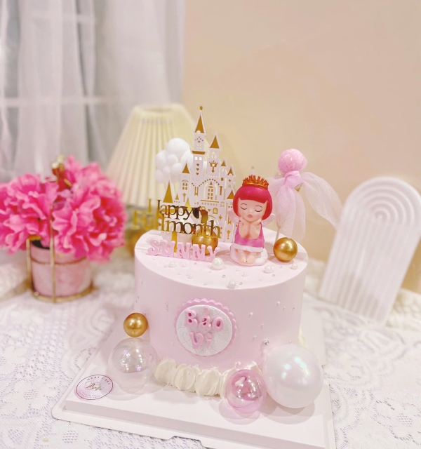 Bánh Kem Trang Trí Phụ Kiện Bé Gái 