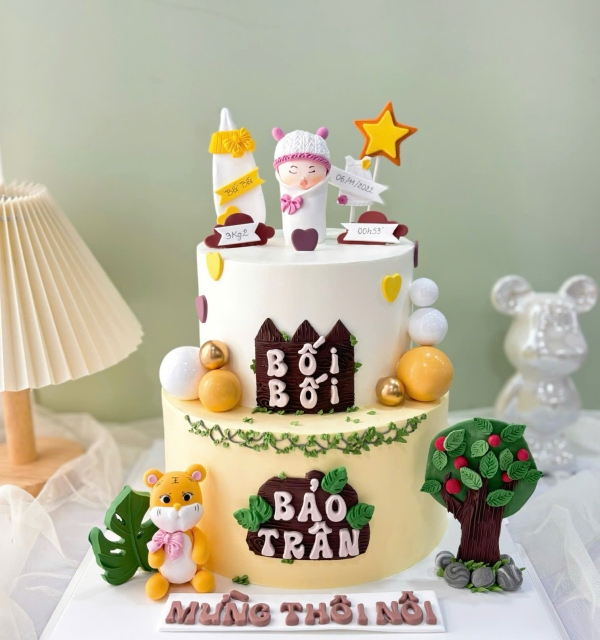 Bánh Kem Tạo Hình Bé Trai
