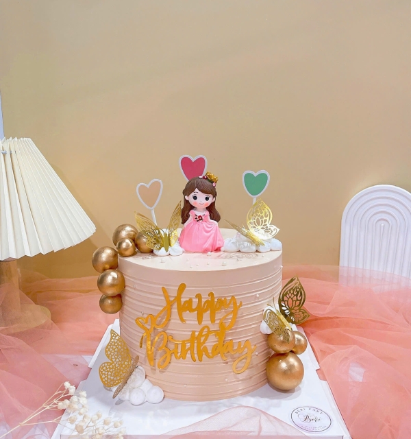 Bánh Kem Trang Trí Phụ Kiện Bé Gái 