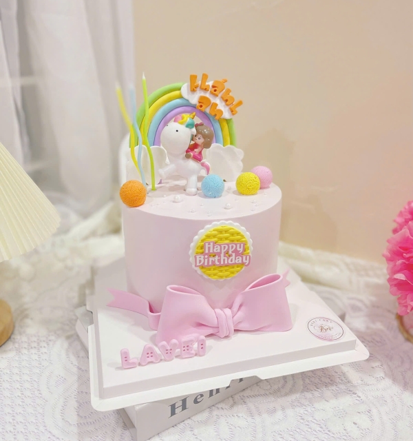 Bánh Kem Trang Trí Phụ Kiện Bé Gái 