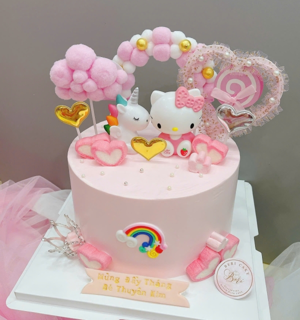 Bánh Kem Trang Trí Phụ Kiện Bé Gái 