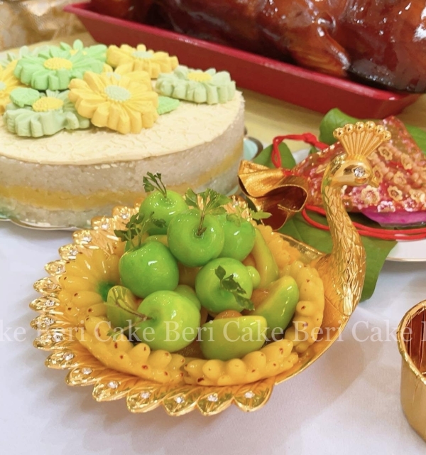 Set Cupcakes-Donuts-Bánh đậu xanh trái cây 
