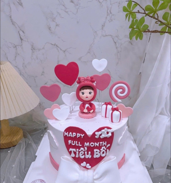 Bánh Kem Tạo Hình Bé Gái