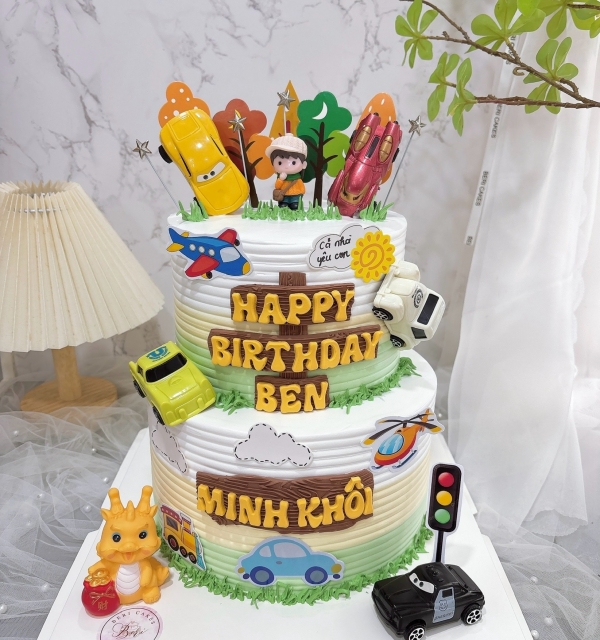 Bánh Kem Tạo Hình Bé Trai