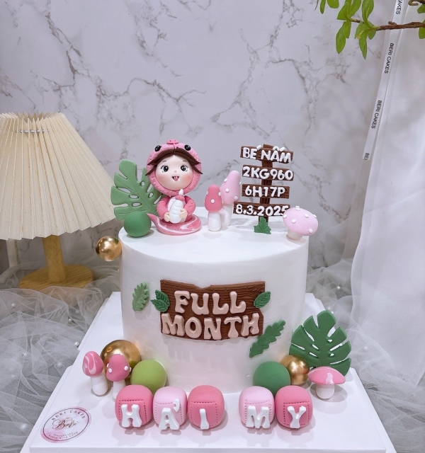 Bánh Kem Tạo Hình Bé Gái