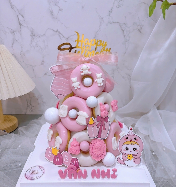 Bánh Kem Tạo Hình Bé Gái