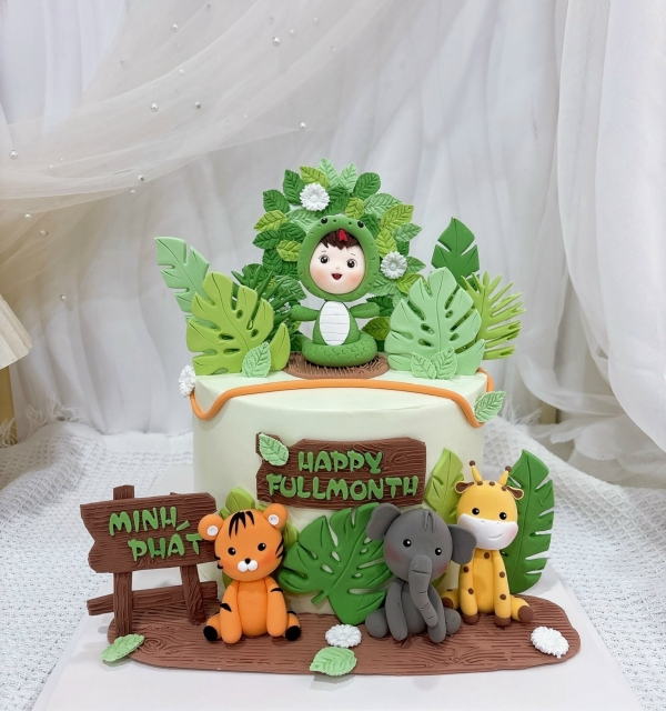 Bánh Kem Tạo Hình Bé Trai