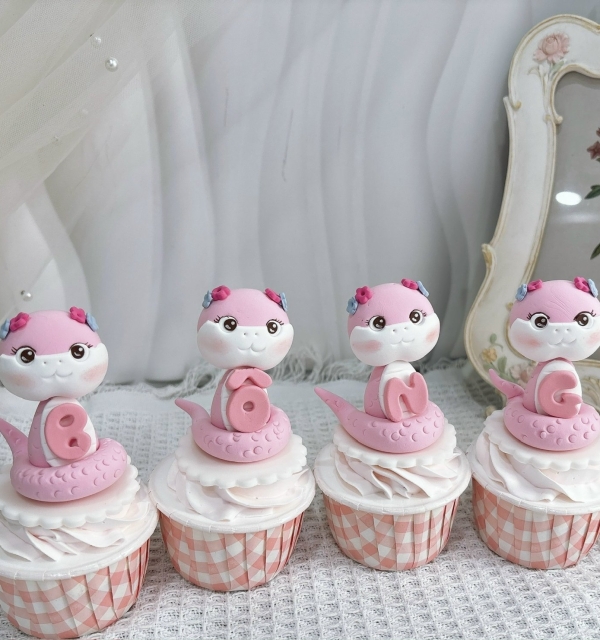 Set Cupcakes-Donuts-Bánh đậu xanh trái cây 