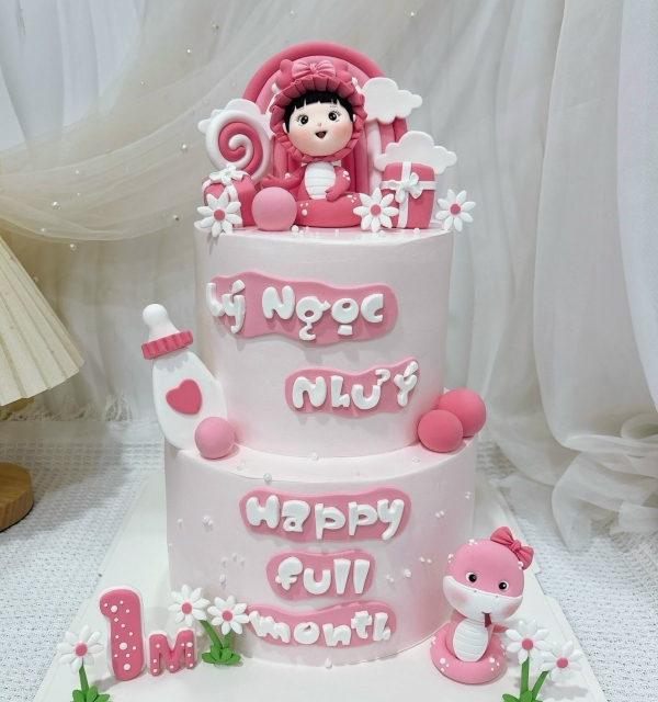 Bánh Kem Tạo Hình Bé Gái