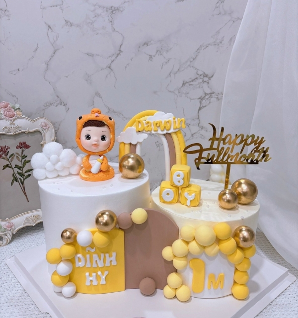 Bánh Kem Tạo Hình Bé Trai