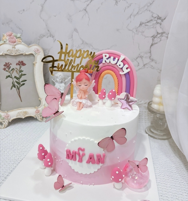 Bánh Kem Trang Trí Phụ Kiện Bé Gái 