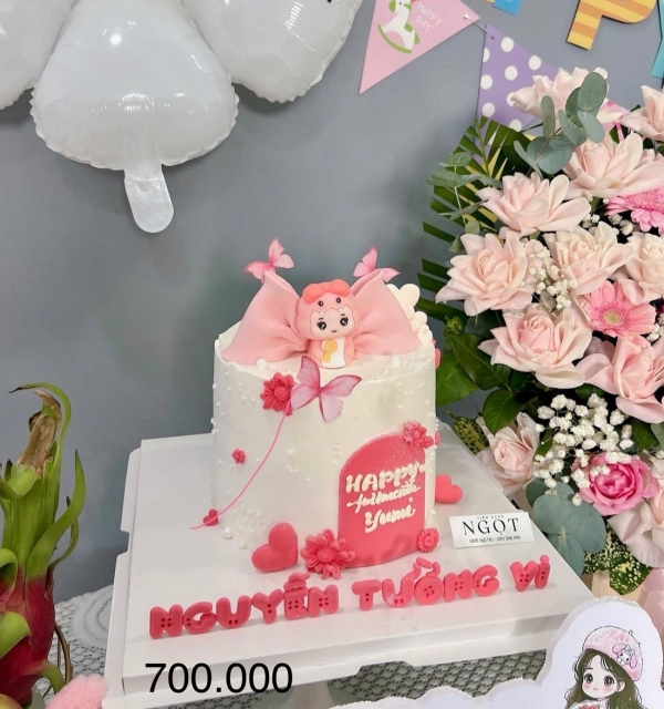 Bánh Kem Tạo Hình Bé Gái
