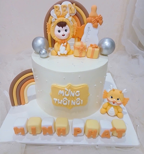Bánh Kem Tạo Hình Bé Trai