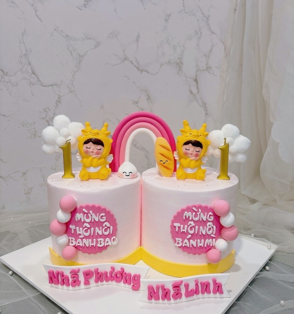 Bánh Kem Sinh Đôi