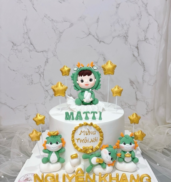 Bánh Kem Tạo Hình Bé Trai