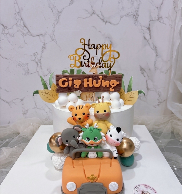 Bánh Kem Tạo Hình Bé Trai