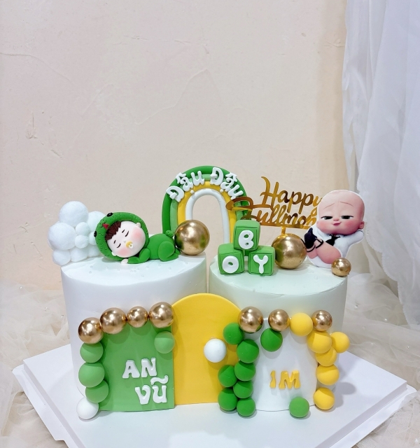 Bánh Kem Tạo Hình Bé Trai