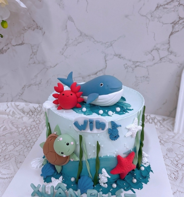 Bánh Kem Tạo Hình Bé Trai