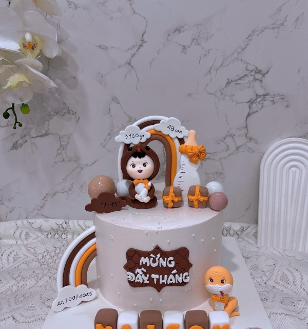 Bánh Kem Tạo Hình Bé Trai