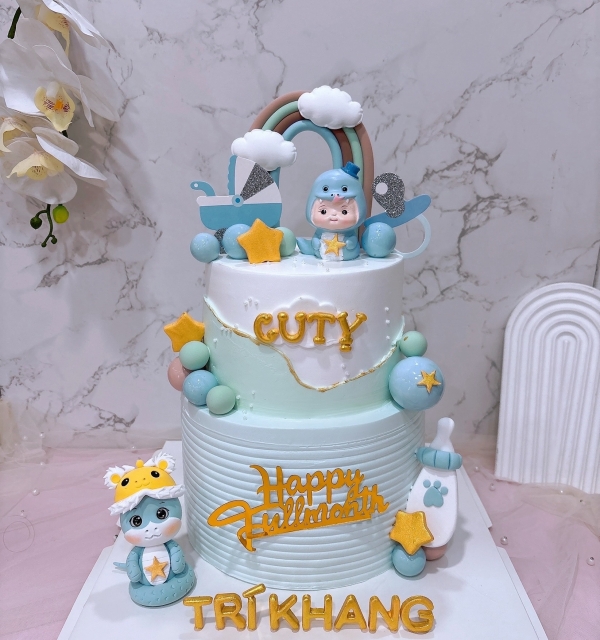 Bánh Kem Tạo Hình Bé Trai