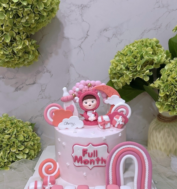 Bánh Kem Tạo Hình Bé Gái