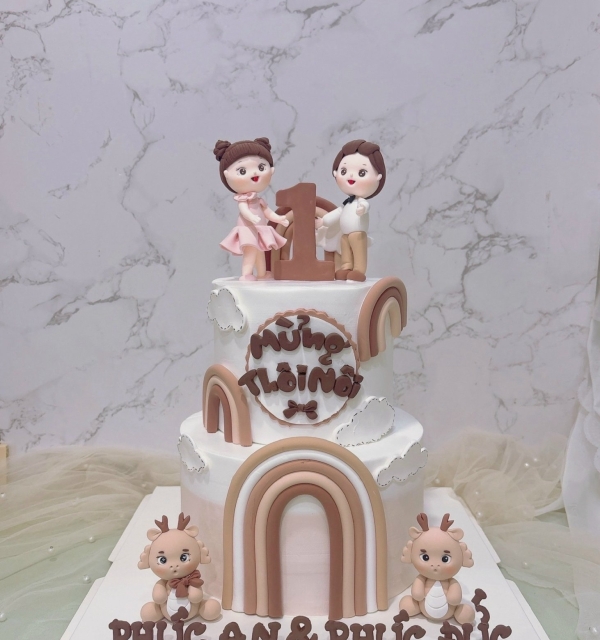 Bánh Kem Tạo Hình Bé Trai