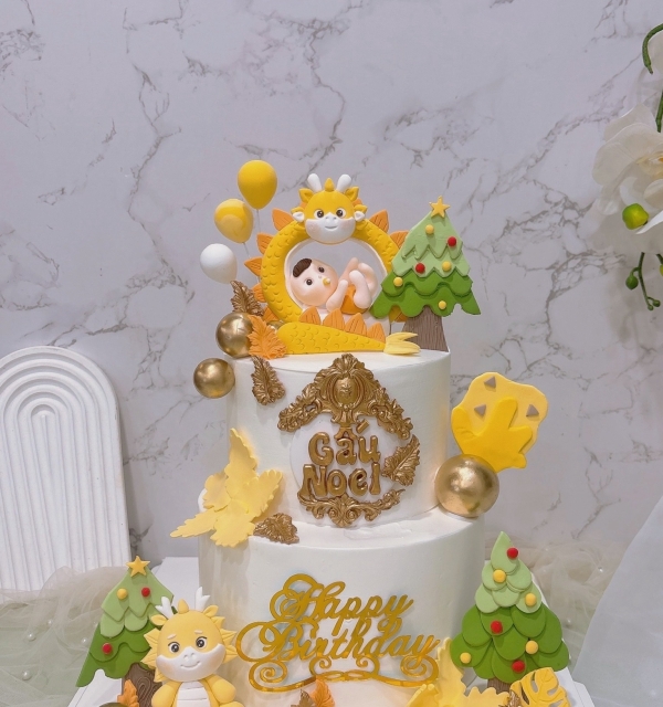 Bánh Kem Tạo Hình Bé Trai