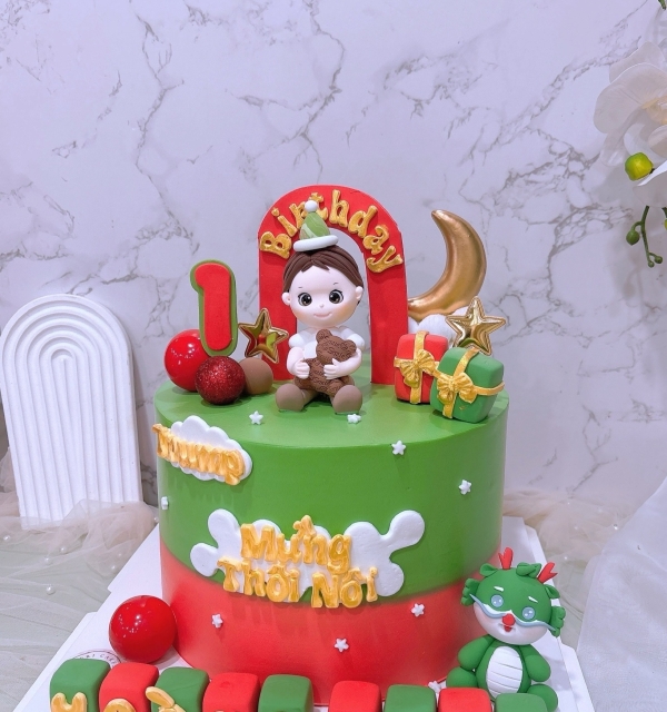 Bánh Kem Tạo Hình Bé Trai