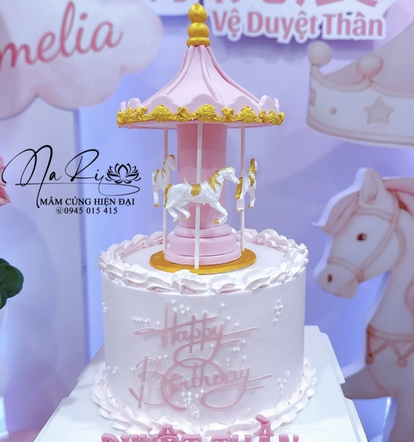 Bánh Kem Tạo Hình Bé Gái