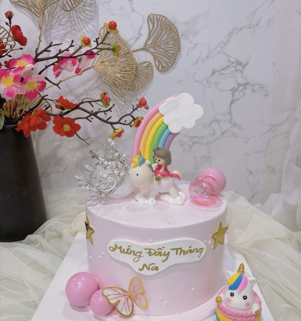 Bánh Kem Tạo Hình Bé Gái