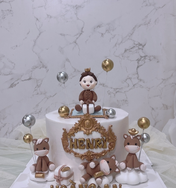Bánh Kem Tạo Hình Bé Trai