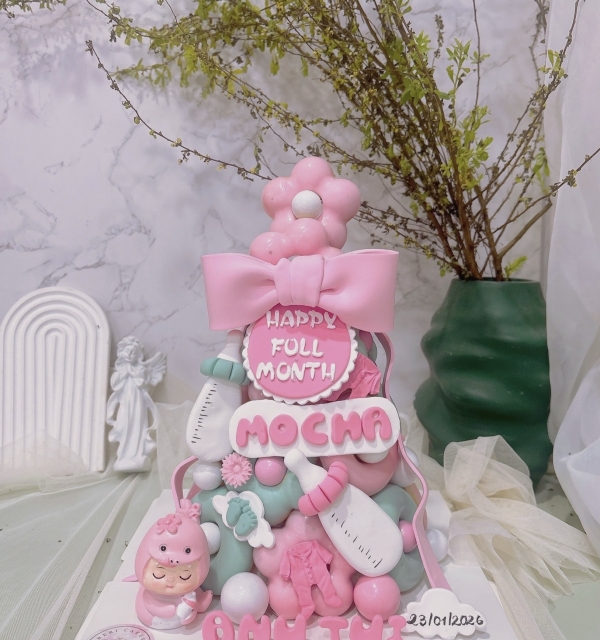 Bánh Kem Tạo Hình Bé Gái